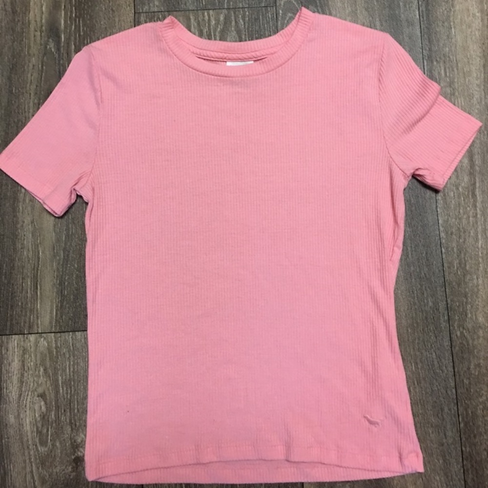 Pink Cropped tee